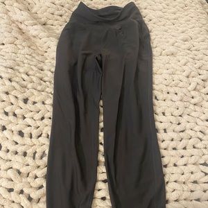 Womens army green joggers